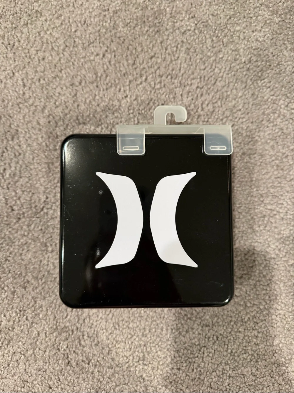 Hurley Trifold Card & Key Holder in Black and Gray